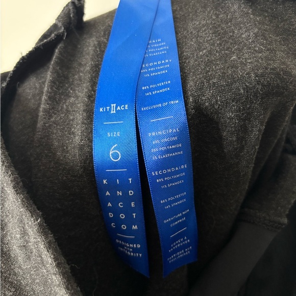 Kit And Ace Mulberry Pants Gray - Picture 6 of 6